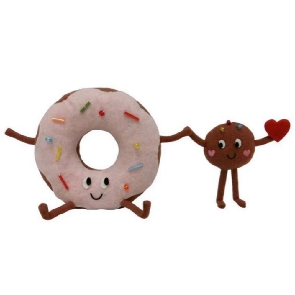 Mini Frosted Doughnut & Doughnut Hole Figure